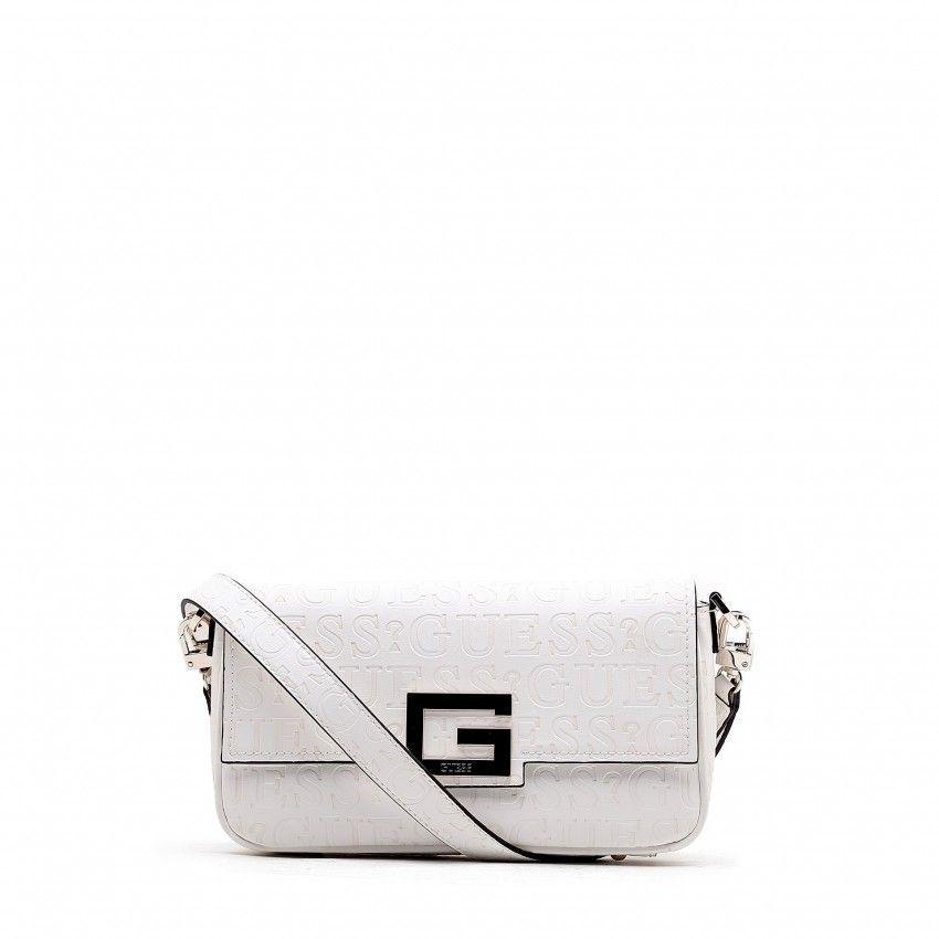 guess beige handbag